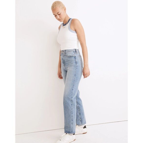 The Curvy Perfect Vintage Straight Jeans in Seyland Wash 25 Women Denim Pants - Picture 3 of 9